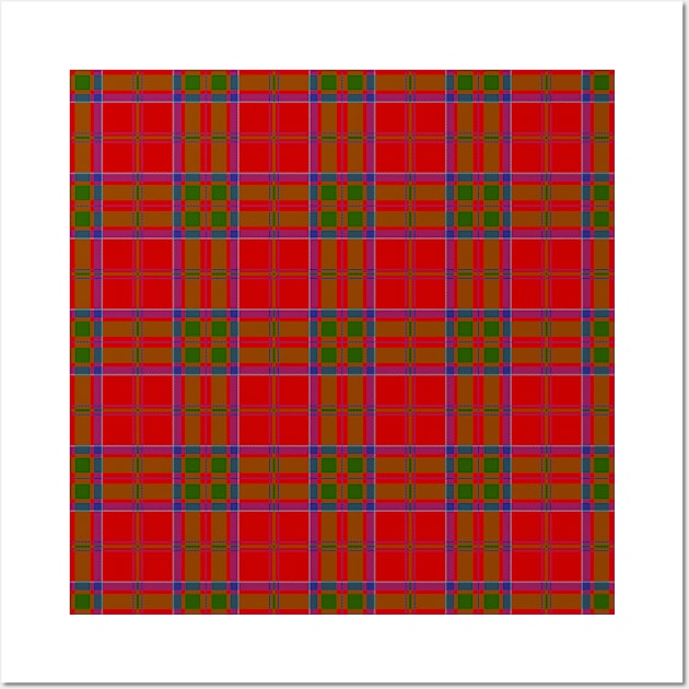 Clan MacDonald of Keppoch Tartan Wall Art by sifis